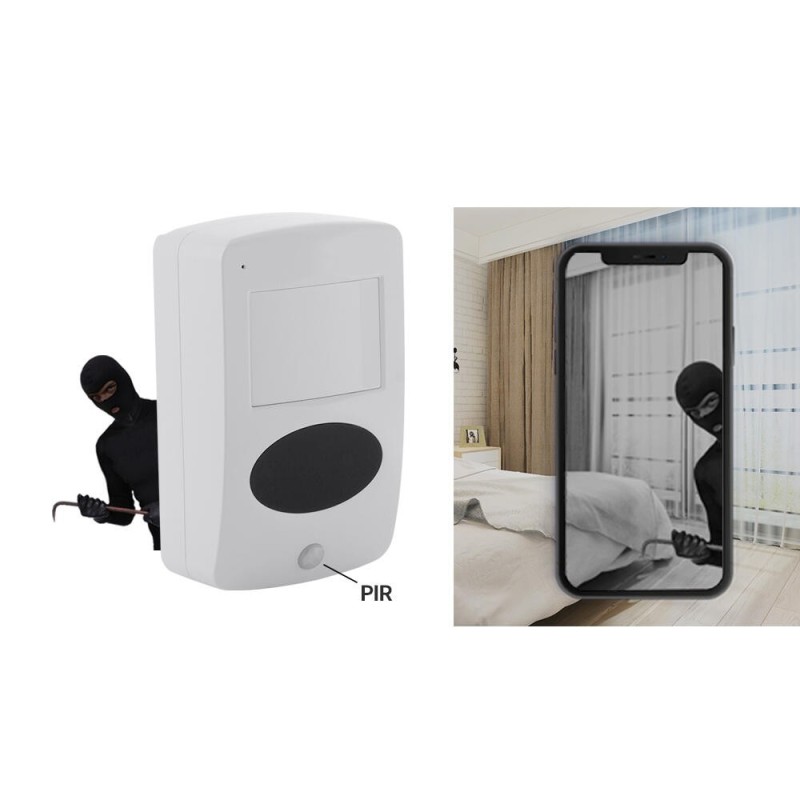 Détecteur de mouvement caméra WIFI longue autonomie 1 an détection de mouvement