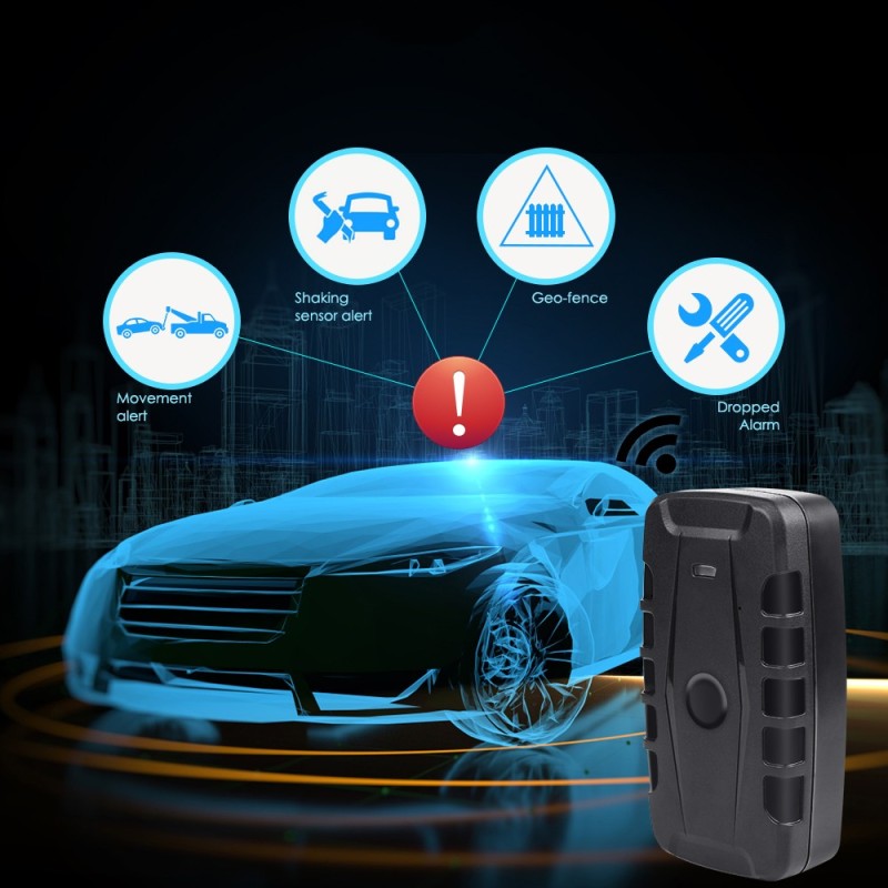 Zeerkeer Traceur GPS Voiture 4G APP Sans Abonnement Suivi en Temps Réel  avec Alarme GPS Tracker