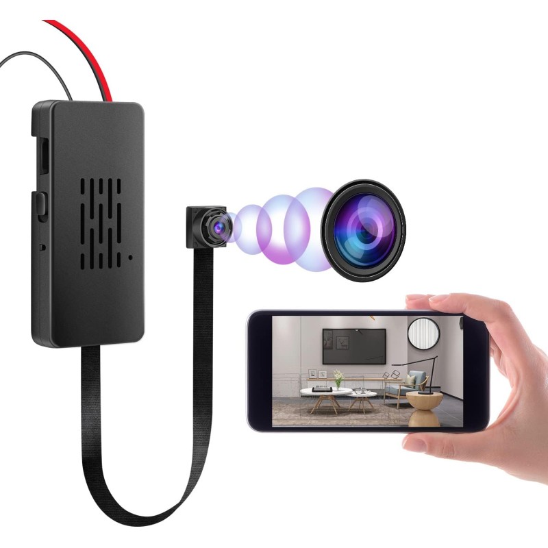 Caméra WIFI avec batterie accessible à distance