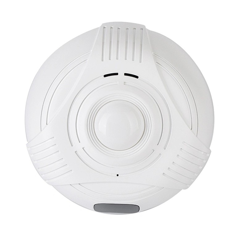 Détecteur de fumée caméra WIFI longue autonomie rotative 330°
