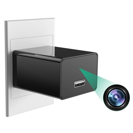 Prise chargeur caméra Full HD 1080p vision nocturne