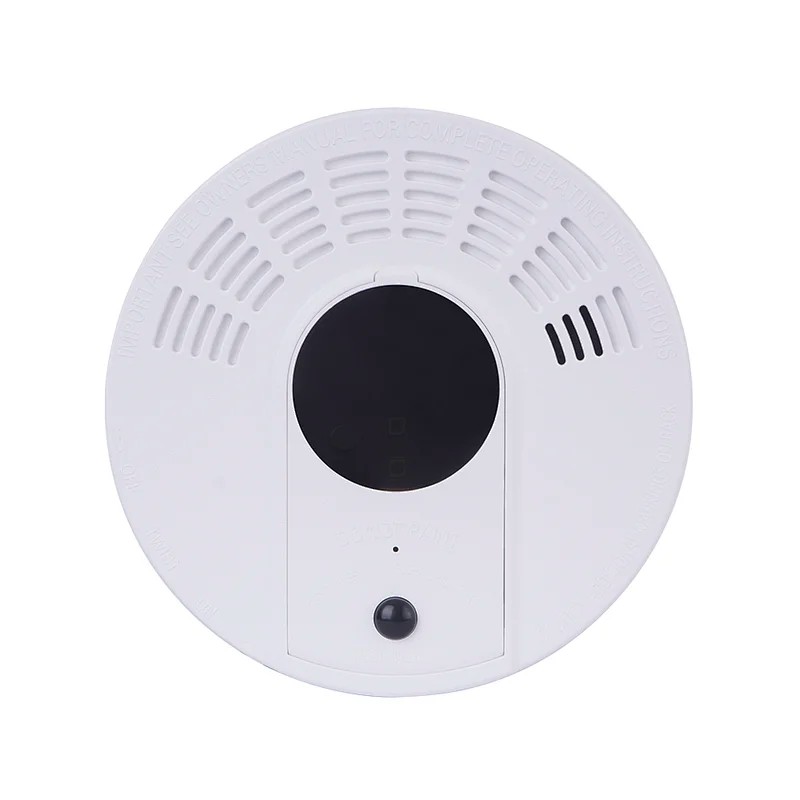 Détecteur de fumée caméra WIFI longue autonomie 1 an détection de mouvement