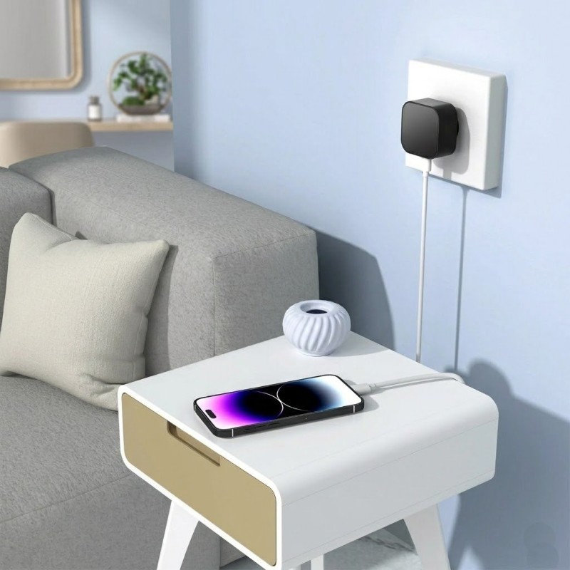 Caméra WiFi Full HD dans chargeur USB Type-C