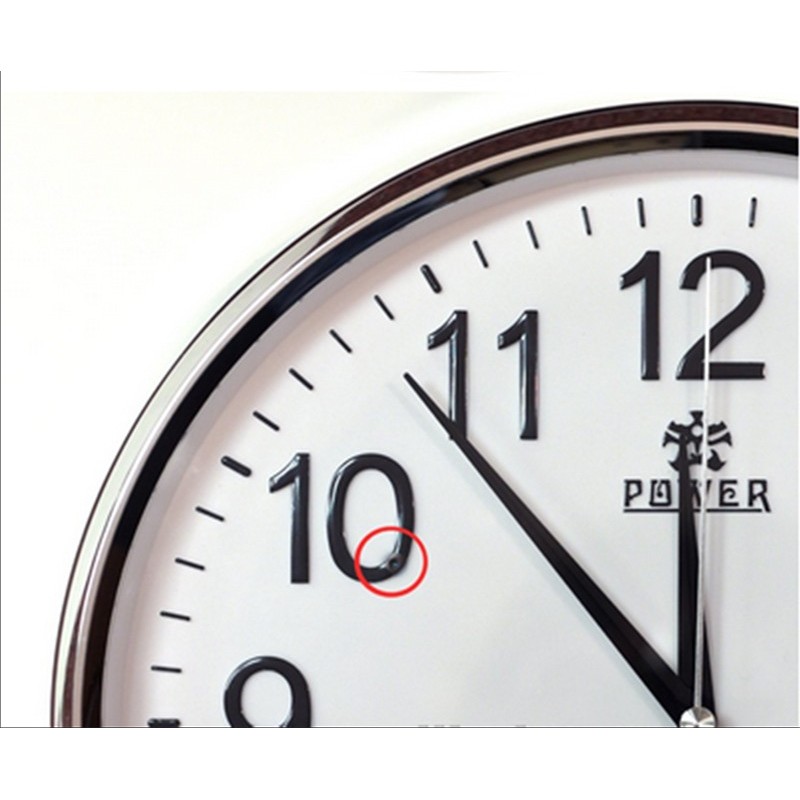 Horloge murale caméra Full HD vision nocturne
