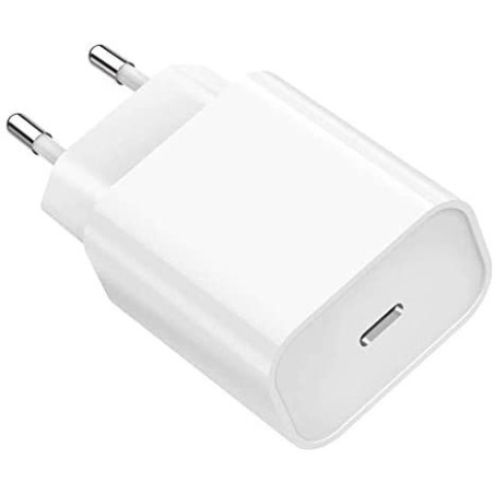 Chargeur Secteur Rapide 18W Compatible avec iPhone