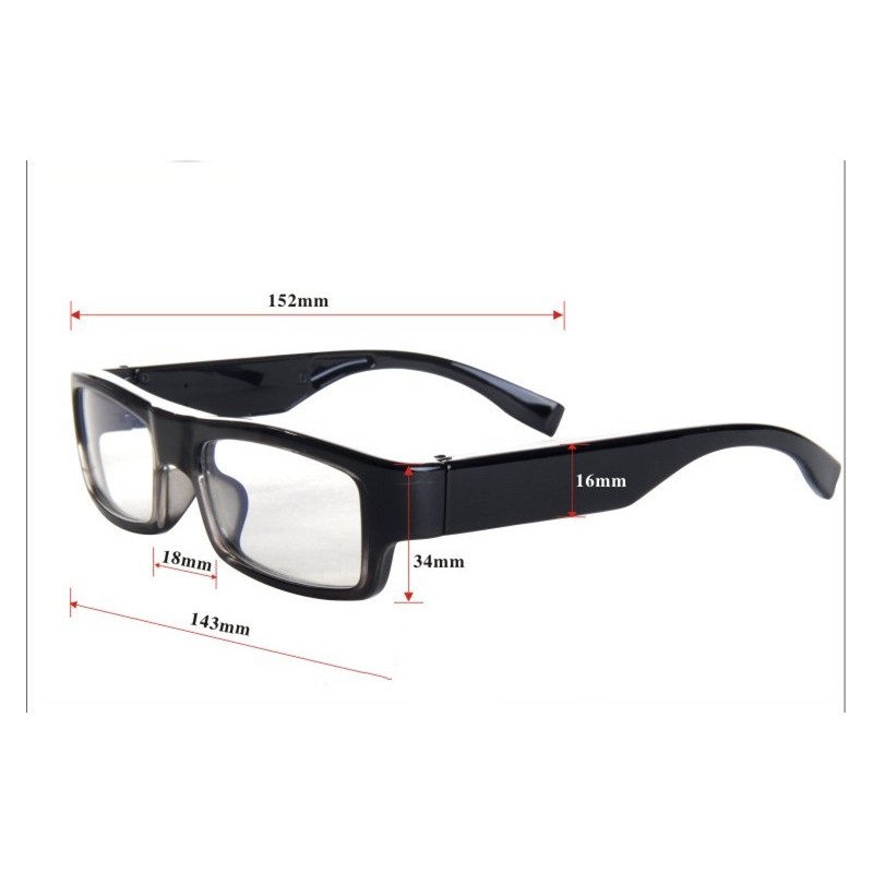 Caméra Lunettes  Full HD 90 minutes