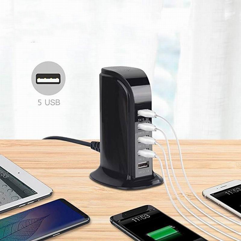 Station de charge secteur USB caméra WIFI accessible à distance