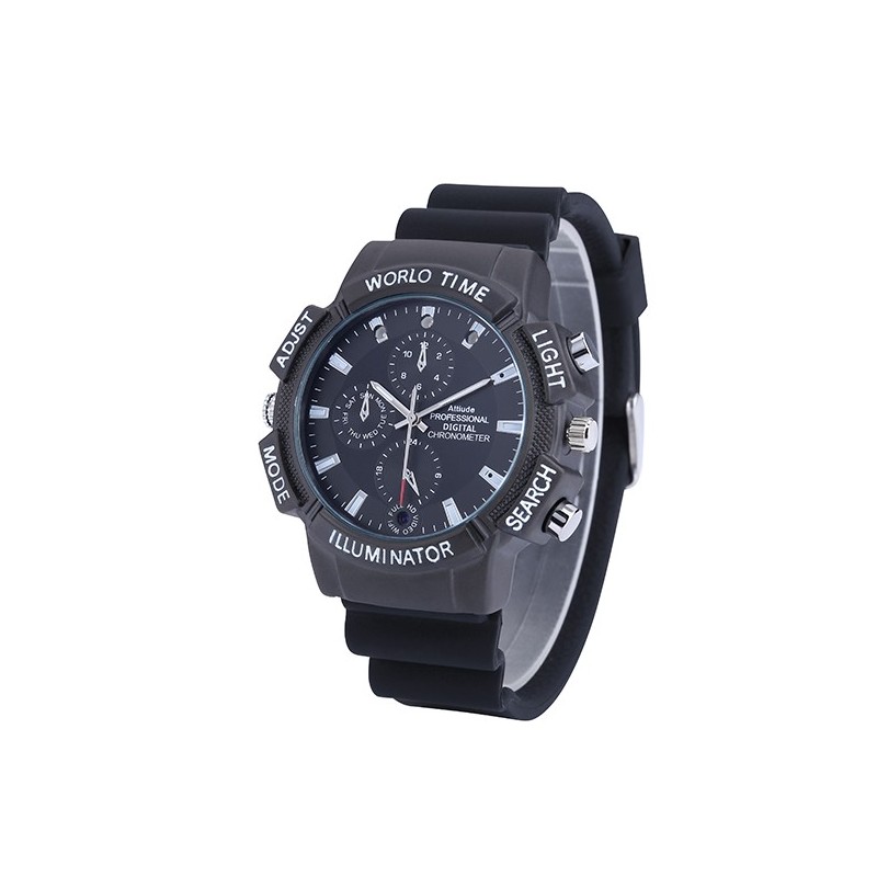 Montre caméra sport Full HD jusqu'à 2h